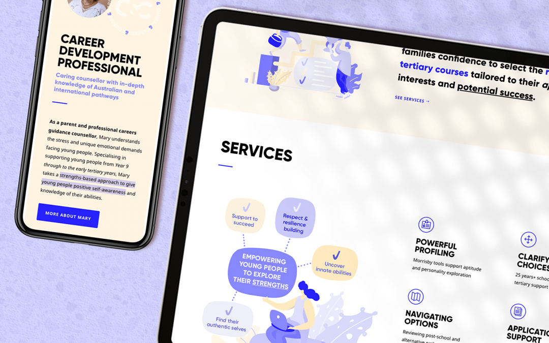 Branding & website design for Melbourne Careers Counsellor