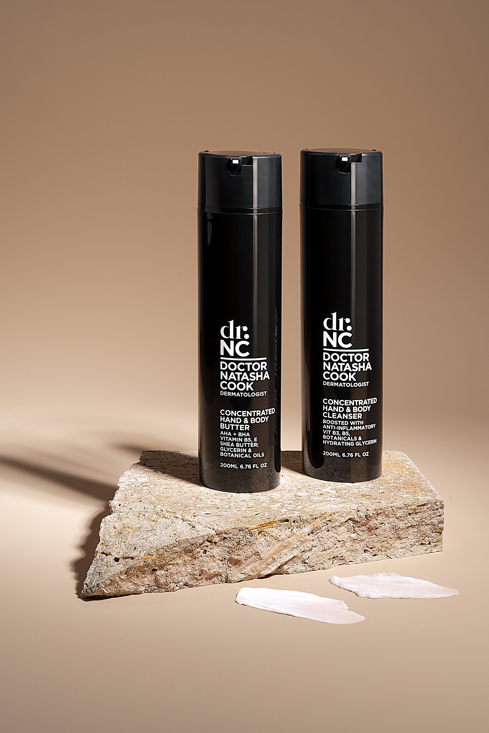 Product photography for skin care brand dr.NC